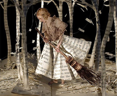 Beautiful things can be made from books with a knife www.coolpicturegallery.net