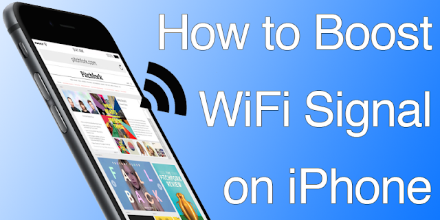 Boost iPhone WiFi Signal