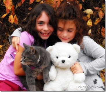 Acacia and Nevaeh Fall 2010