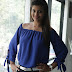 Iyshwarya Rajesh Latest Hot Spicy Blue Dress Glamourous PhotoShoot Images At Aarathu Sinam Movie Interview