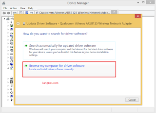Cara Install Driver Wireless Adapter di Windows 8 & 8.1
