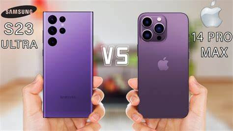 Samsung S23 Ultra vs. iPhone 14 Pro Max: A Battle of Flagship Titans