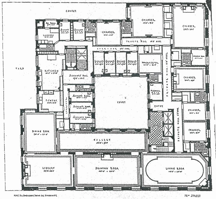 Papal Apartments Floor Plan