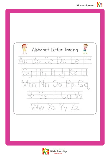 Preschool Worksheet - Alphabet Tracing Letter O