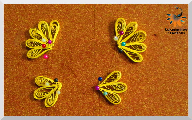 Tutorial - Honey's Rainbow Paper Quilling Butterfly - Honey's Quilling