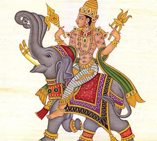 Indra, the Aryan god of war