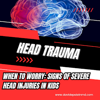 Childhood head injuries can be quite distressing for parents. While the body is built to withstand most injuries to the head, the brain is still a fragile organ that requires special care and attention. Most head injuries do not result in severe consequences. Nevertheless, knowing what type of injuries and symptoms constitute worrisome findings is important. #children #headinjury #headtrauma #brain #braininjury #pediatrics #kids #child #kid #infants #infant #medicine #healthcare #medical