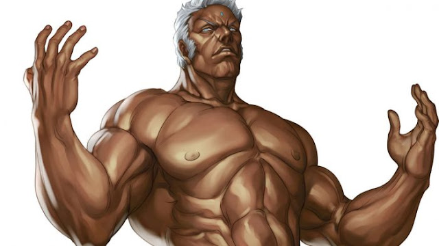 Armored Titan also has many similarities with Urien from Street Fighter.