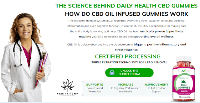 Daily Health CBD Gummies This Will Support You In Physiologically And  Physically ALERT Before Buy This(Work Or Hoax) - Colaboratory