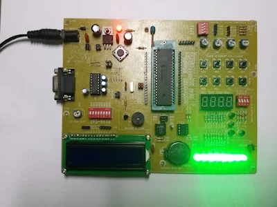 Reading Digital Inputs From PortB With PortD Outputs Of PIC16F877A With MikroC