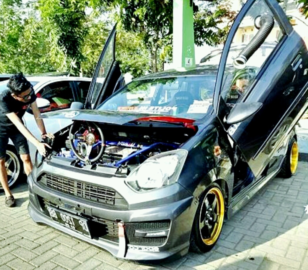 Kumpulan Modif Body Kit Ayla Terlengkap Modifikasi Mobil Sedan