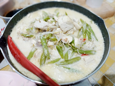 Sayur Tauge Masak Lemak Putih Untuk Lunch