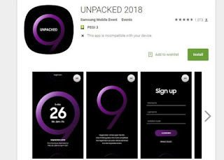 The Unpacked app is made for attendees of Samsung's event but can be downloaded by anyone