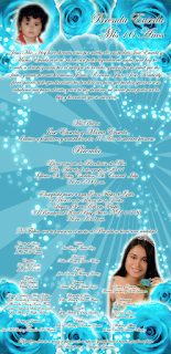 Free Turquoise Roses Sweet 15 and Sweet 16 Invitation