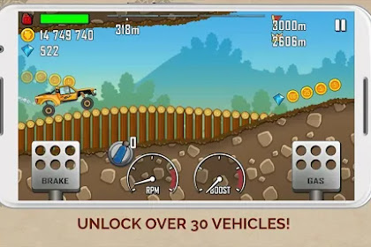 Download Hill Climb Racing v1.40.0 Mod Latest Apk Full Version Gratis