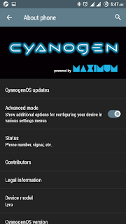 CyanogenOS Rom for Skk Lynx Octa Preview 4