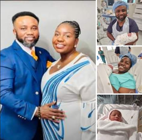 After 13-years Of Waiting, Nigerian Pastor And His Wife Welcome Baby Girl (Photo)