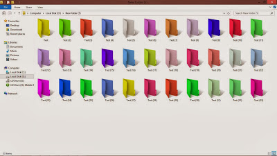  Merubah Warna Folder Di komputer Dengan Folder Colorizer 1.3.1 Final