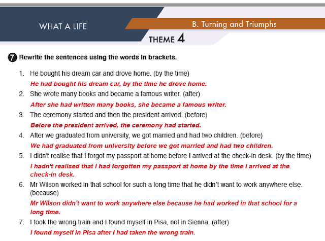 11. Sınıf MEB Yayınları İngilizce Çalışma Kitabı Silver Lining 34. Sayfa Cevapları What A Life