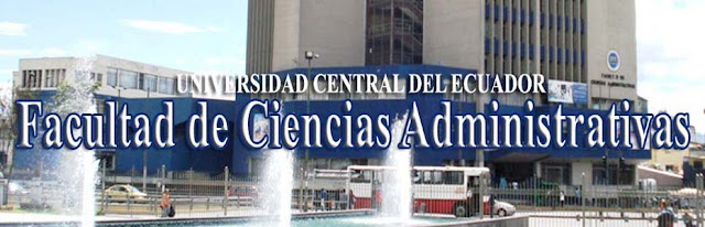 Resultado de imagen para facultad de ciencias administrativas universidad central del ecuador