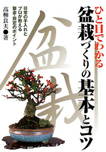 ひと目でわかる盆栽づくりの基本とコツ―日常の手入れとプロが教える整姿・剪定のポイント