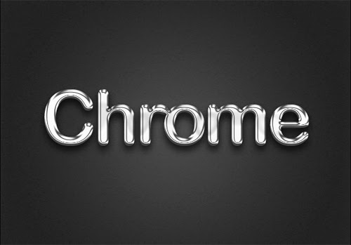 Create Chrome Text Effect In Photoshop