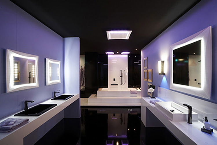 Futuristic Bathroom Design Idea