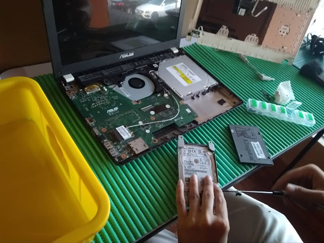 SOLVED : KEDAI REPAIR LAPTOP BAYAN BARU | MASALAH LAPTOP ASUS X451C BLUESCREEN