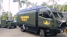 Jelang KTT OKI, Mobil jihandak TNI siaga di Bandara Halim