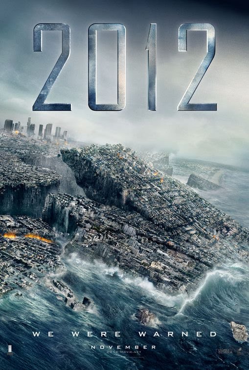 So today I'm going to be reviewing the new movie 2012, which just hit 