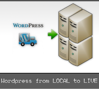 wordpress local to live