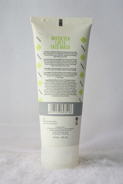 Emina Face Mask Green Tea Latte 