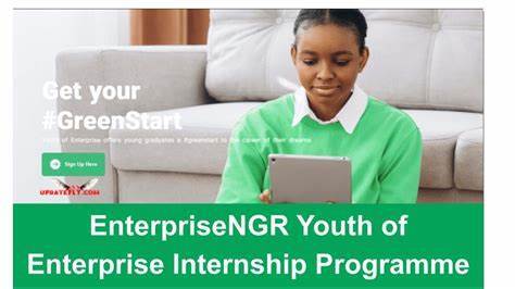 Apply for EnterpriseNGR Youth of Enterprise (YOE) Internship Programme for young Nigerians (Paid Internship)