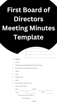 What are Corporate Meeting Minutes?