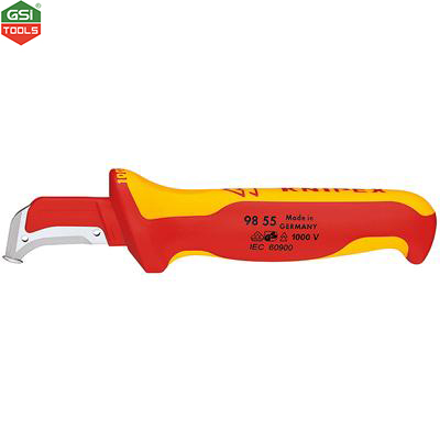 Dao cắt cáp điện 2 đầu lưỡi KNIPEX