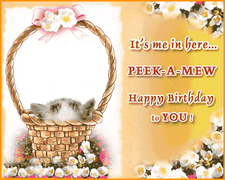 happy birthday images animated free. Free Birthday Ecards