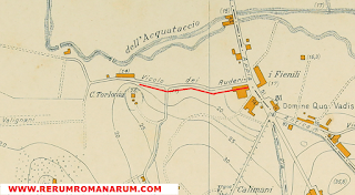 Mappa 1935 Vicolo dei Ruderi