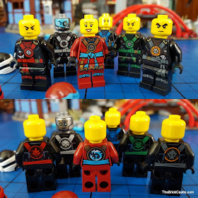 LEGO Ninjago Temple Of Airjitzu 6 ninjas