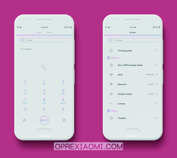 Download Tema Xiaomi Miui Noizy Mtz Terbaru