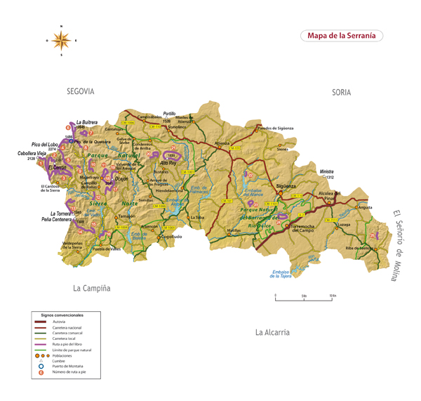 Alcarria Mapa - Alcarria De Alcala Wikipedia La ...