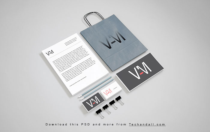 Stationery Mock up PSD