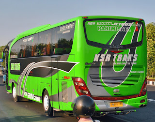  Sewa Bus Pariwisata PO. KSR Trans Surabaya