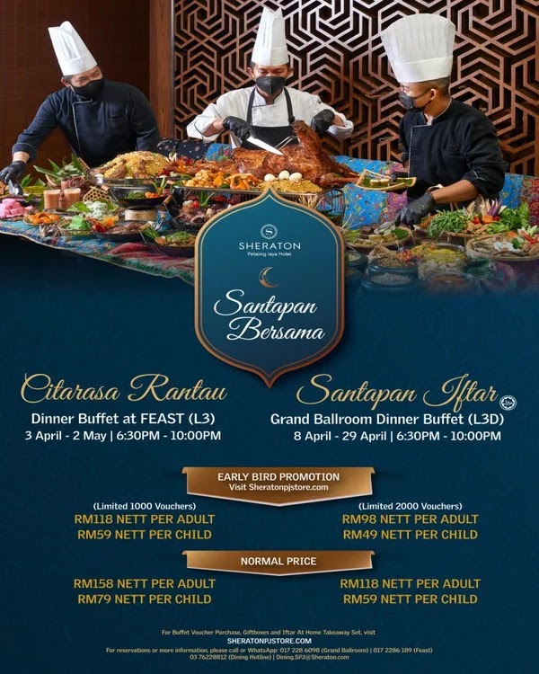 bufet Ramadan Sheraton PJ