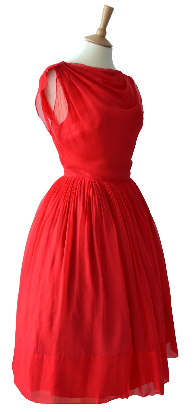 Red Vintage Prom Dresses
