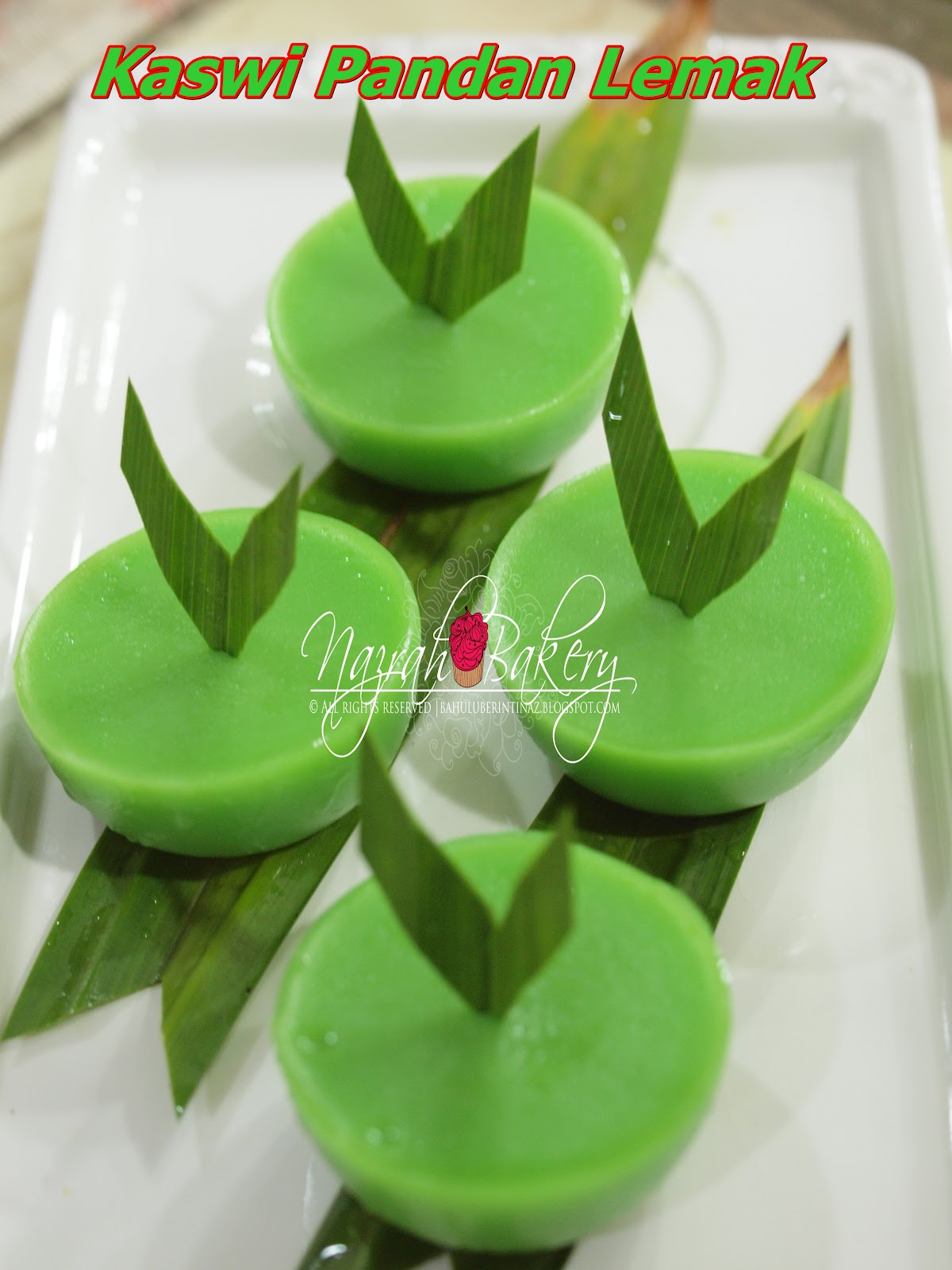 NAZRAH BAKERY: KASWI PANDAN LEMAK