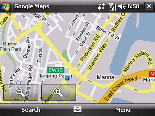 GPS Google Maps Pening Jika