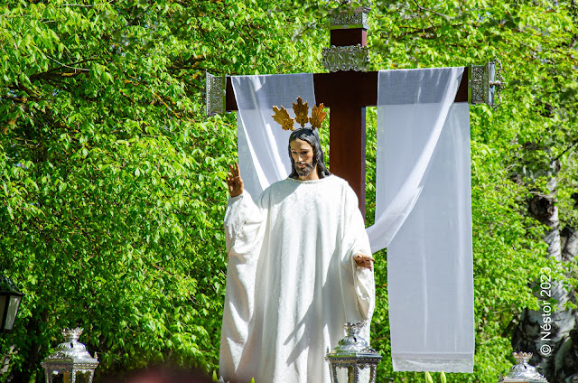 Domingo de Resurrección. Procesión del Cristo Resucitado.