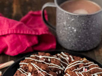 Peppermint Mocha Oatmeal Cookies (gluten-free, dairy-free option)