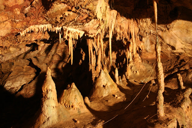 50 meters Inside the Cave of Gadime