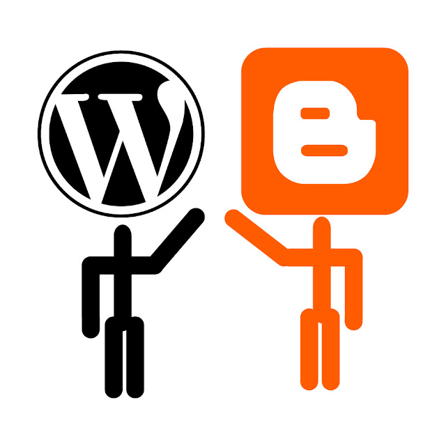 Blogspot and wordpress